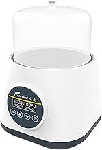 LAB FISH 2L Labor-Wasserbad, 100°C Präzisionsheizung, Edelstahl-Tank mit Timer & Doppeltem Troc…