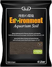GlasGarten Environment Aquarium Soil | 4L / 2 – 4mm Körnung – aktiver Bodengrund aus gebrann…