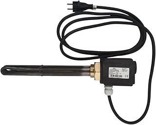 Heizpatrone 3 kW mit Netzstecker 3m Heizstab Heizelement PV-geeignet