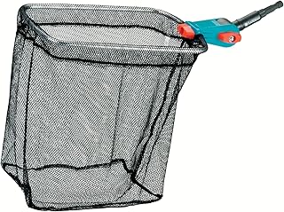 Gardena combisystem-Teichreiniger Vario 2: Teich-Kescher inkl. grob- und feinmaschigem Netz, idea…