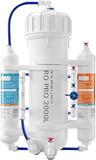 Measury Osmoseanlage Aquarium – bis zu 2000L Osmosewasser pro Tag – Umkehrosmoseanlage