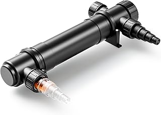 SunSun CUV-136 Teichklärer 4500 l/h / 36 W UVC Vorklärgerät für Teichfilter & Teichpumpe Wass…