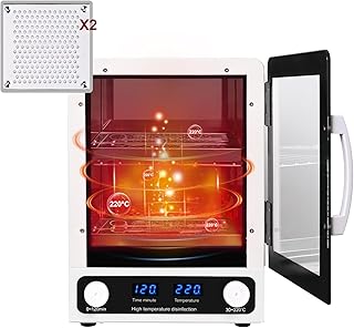Hochtemperatur-Sterilisator mit Zeitschaltuhr – Metallwerkzeugreiniger & SPA Handtuchtrockner mit…