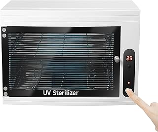 MINRS UV Sterilisator 10L großer Sterilisator für Nagelwerkzeuge multifunktionale Nagelreiniger…
