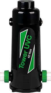 Wagner Green Tower UV-C 42 Watt Teichklärer | Wasserklärer ohne Chemie | UVC Lampe Algenvernich…
