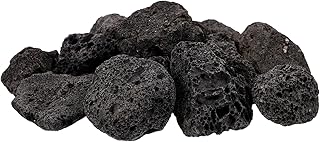BESTonZON 1 Packung Natürliche Lavasteine – Poröses Vulkangestein für Aquarium Dekoration & Aq…