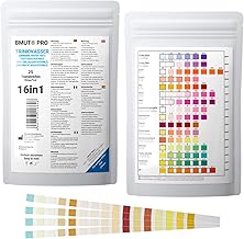 25x 16in1 Trinkwasser Teststreifen – Wassertester- für Leitungswasser Wasserqualität Analyse Ge…