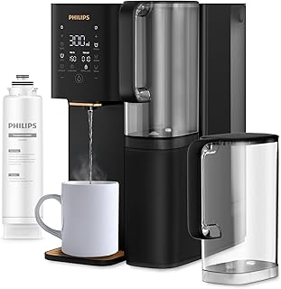 Philips Water Umkehrosmose-Wasserstation ADD6920BK01/10, Aquaporin Inside®: Eliminiert bis zu 11…