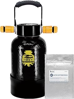 RV Water Softener – 16000 Grain Portable Water Softener – Enthärtet hartes Wasser Filtersystem f…
