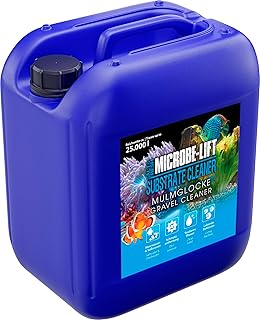 Bodengrundreiniger Aquarium 5000 ml – biologischer Mulmabbau ohne Mulmglocke – für klares Wa…
