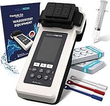 Poollab 2.0 inkl. 240 Testtabletten Chlor und pH-Wert (120x DPD 1 + 120x Phenol Red Tabletten), P…