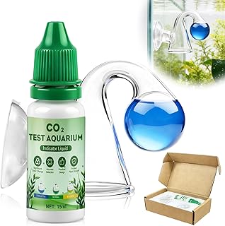 Co2 Dauertest Aquarium, Co2 Test Aquarium, Co2 Dauertest, 15 ml Indikatorlösung + Titrationsdete…