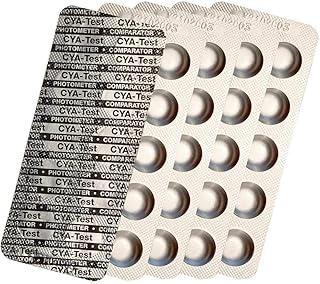 Photometer Testtabletten Chlor DPD1, DPD3, Aktivsauerstoff DPD4, pH-Wert Phenol Red, Alkalinity M…