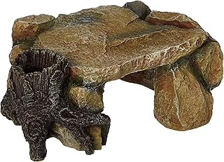 Trixie 8847 Felsplateau mit Baumstamm, 25 cm