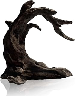 FZONE Aquarium Wurzel Treibholz für Aquarien Harzmodell pH-neutrale Aquariensteine für Aquascap…