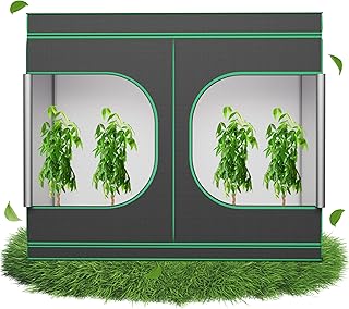 Aufun Grow Zelt für Pflanzen Zuchtzelt Gewächshaus Box Zuchtschrank Anzucht Gemüse Kräuter Gr…