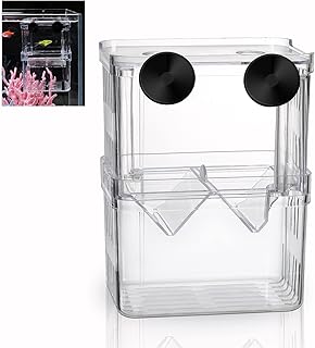 Boxtech Aquarium Zuchtbox,Garnelen Aufzuchtbecken,Aquarien Aufzuchtbehälter,Brutkasten,Ableichbe…