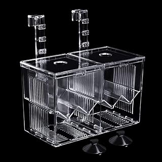 WEAVERBIRD Zuchtbox für Aquarium-transparente Aquariumzucht Isolierbox Aquarium Inkubator Brutbo…