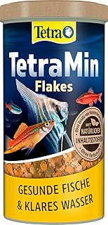 TetraMin Flakes – Fischfutter in Flockenform für alle Zierfische, ausgewogene Mischung für gesu…