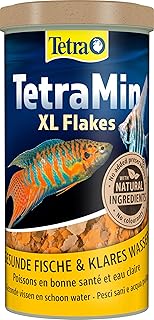 TetraMin XL Flakes – Fischfutter in Flockenform für größere Zierfische, ausgewogene Mischung f…