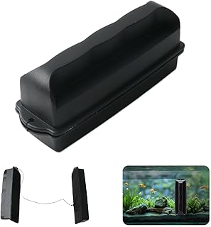 Aquarium Scheibenreiniger Magnet, Aquarium Glas Starke Magnetbürste, Magnetisches Reinigungswerk…