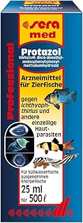 sera med Professional Protazol 25 ml – Arzneimittel für Fische gegen einzellige Hautparasiten wi…