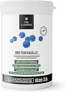 FIVE ELEMENTS® Bio-Teichbälle | Filter-Bakterien | ideal für Frühjahr| Mikroorganismen zur Te…