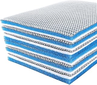 YAYODS 6 Stück 8D Filterwatte Aquarium 30x 20x 2cm – Eingedickt Filterschwamm Aquarium – Aquariu…