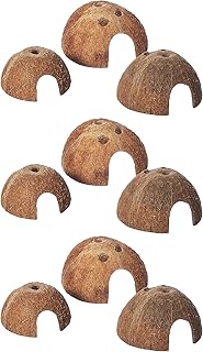 Trixie 76160 Set Kokosnuss Halbschale, Hund, ø 8/10/12 cm, 3 Stück (3er Pack)