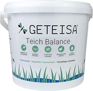 Teichbalance 10 Kg – Biologischer Fadenalgenreiniger für Teiche, Natürliche Algenkontrolle, Sta…