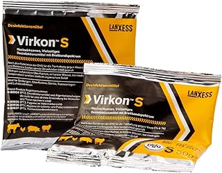 Virkon S Desinfektionsmittel 2x 50g Sachets – Breitbanddesinfektion gegen Viren, Bakterien & Pilz…