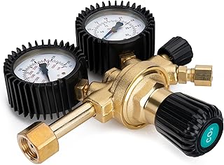 IPOTOOLS Druckminderer Druckregler für Argon/CO2 Schutzgas zu MIG/MAG Schweißgerät