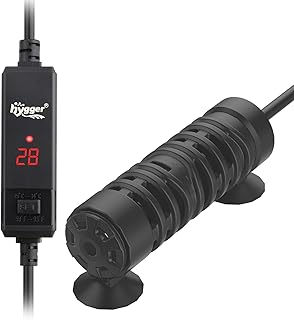 hygger Aquarium Heizstab 25W,Mini Aquarium Heizung mit LED-Digitalanzeige,Small Fish Tank Heater …