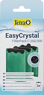 Tetra T8483 EasyCrystal Filter Pack C250/300 Filtermaterial mit Aktiv-Kohle, Filterpads für Easy…