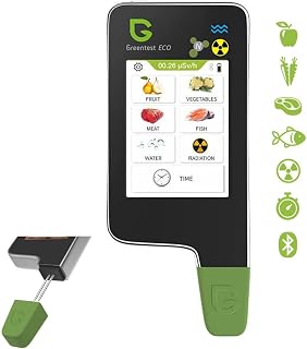 Greentest Eco 5 Digitaler Lebensmittel-Nitrat-Tester, hohe Genauigkeit, Strahlungsdetektor, Geige…