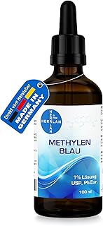 HERRLAN® Methylenblau 1% Lösung 100 ml Tropfen – Hochdosiert & 100 % reinst – USP/Ph. Eur. …