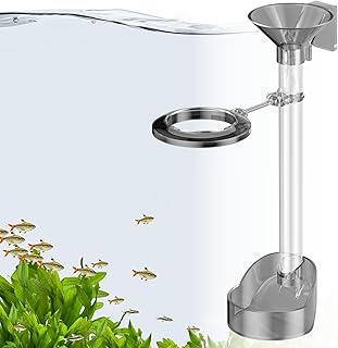 Pawfly Klares Acryl-Fütterungsrohr und Futterschale für Garnelen, Aquarium Fischfutterrohr mit …