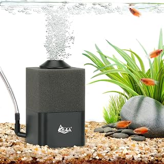 AQQA Aquarium Schwammfilter,Leiser Aquarium Filter für Biologische und Mechanische Filterung,Luf…
