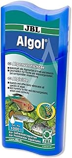 JBL Algenvernichter, Für Süßwasser-Aquarien, Unschädlich für Fische, Algol, 250 ml