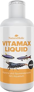 NatureHolic VitaMax Liquid – Vitaminkur für Aquarienfische | Mit Vitaminen & Spurenelementen f…