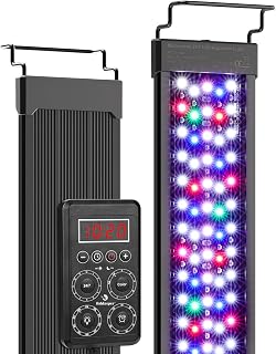 fishkeeper IP68 Intelligente Aquarium Lampe, 24/7 Aquarium Beleuchtung LED | Vollspektrum Aquariu…
