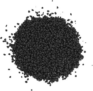 AquaOne 25 kg Schwarzer Quarzkies 2–3 mm – Aquarienkies für Süß- & Meerwasser | Bodengrund…
