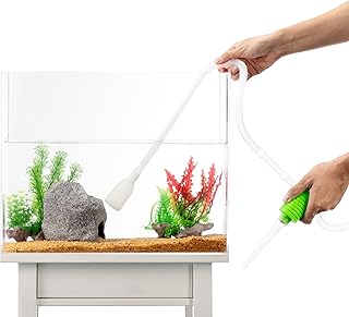 Luigi’s Mulmsauger Aquarium Sauger Reiniger – Mulmglocke – Bodensauger Aquarium Zubehör für Rei…