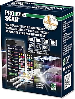 JBL ProScan 25420 Wassertest mit Smartphoneauswertung für Süßwasser Aquarien, 1 Stück (1er Pack)