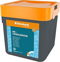 Steinbach Poolpflege pH-Stabilisator – 0753405TV00-5 kg – Erhöht die Alkalinität (TA) – Stabi…