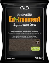 GlasGarten Environment Aquarium Soil Powder | 9L / 1 – 2mm Körnung – aktiver Bodengrund aus …