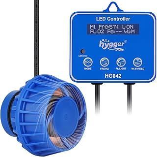 hygger DC Aquarium Strömungspumpe Wavemaker, 6 Wave Modes, Umwälzpumpe Wellenpumpe, Adjustable …