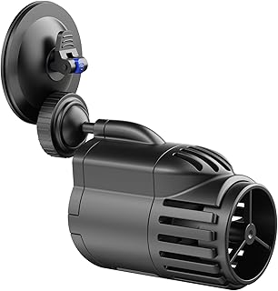 SunSun JVP-110A Strömungspumpe 2000 l/h 3 W Aquarium Pumpe mit 1 schwenkbaren Düse und Saugnapf…