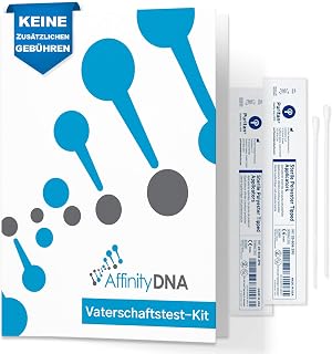 DNA-Vaterschaftstest für Zuhause | Vater & Kind | 21 genetische Marker | Ergebnisse in 4 Werktag…