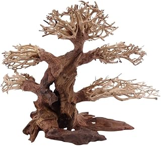 AquaOne Aquarium Classic Bonsai Baum L Bonsai Baum Wurzel Oriental Holz 30x13x23 cm I Aquascaping…